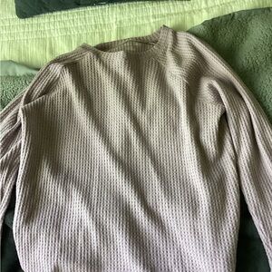 Purple, AE sweater, M